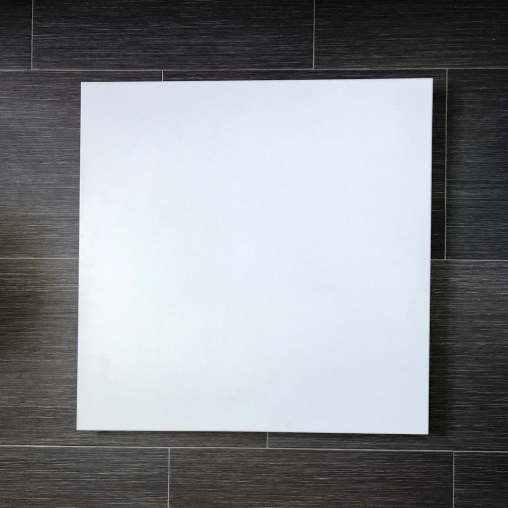Infrared panel on a wall